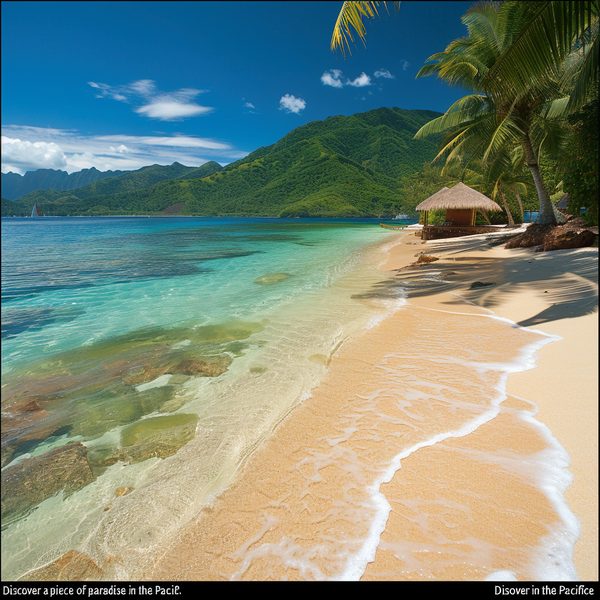 Découvrez un coin de paradis dans le pacifique