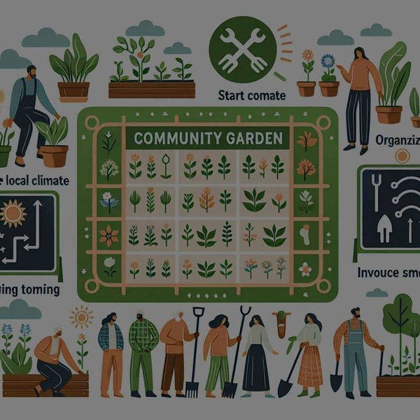 Quels conseils pour démarrer un jardin communautaire ?